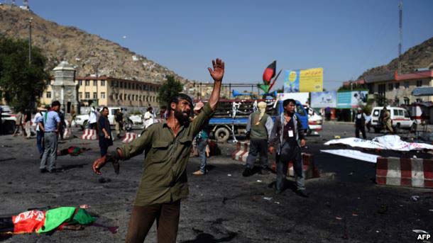 80 Dead, 231 Injured As Blasts Rip Through Kabul Rally